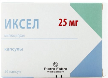 Иксел, капсулы 25 мг, 56 шт. 