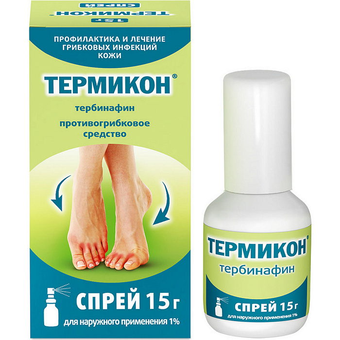 Термикон, спрей 1%,  15 г 