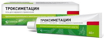 Троксиметацин, гель, 40 г 