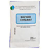 Фото Магния сульфат, порошок для приготовления раствора, 25 г Фото Магния сульфат, порошок для приготовления раствора, 25 г