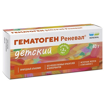 Гематоген Детский Реневал, 40 г
