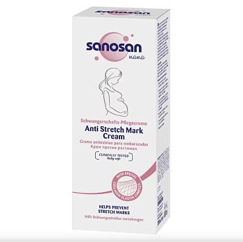 Sanosan Mama, крем от растяжек, 200 мл