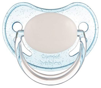 Canpol Пустышка анатомическая латексная, Basic, 1 шт., 250989307, 0-6 месяцев