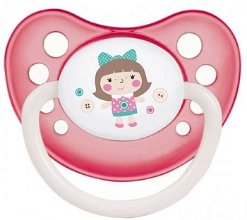 Пустышка анатомическая силиконовая Toys (6-18 месяцев)