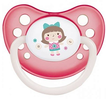 Пустышка анатомическая силиконовая Toys (0-6 месяцев)
