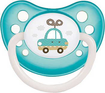 Canpol Пустышка анатомическая, латексная, Toys, 1 шт., 0-6 месяцев