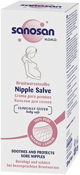 Sanosan, бальзам для сосков, 30 мл