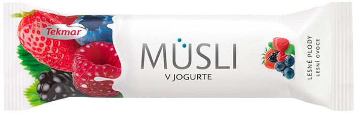 Мюсли, батончик лесная смесь в йогурте, 30 г