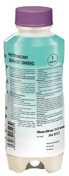Нутрикомп Диабет ликвид, смесь жидкая с нейтральным вкусом 500 мл, 1 шт.