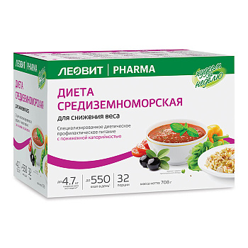 Леовит Худеем за неделю Средиземноморская диета. Кейс