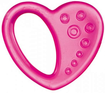 Прорезыватель водный охлаждающий (сердце, 0+)