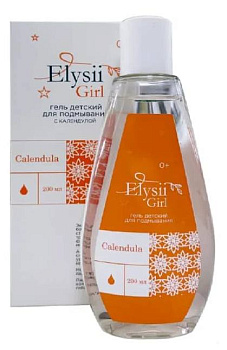 Elysii Girl, гель для подмывания младенцев c календулой, 200 мл