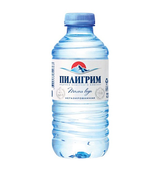 Вода минеральная Пилигрим без газа, 0,25 л