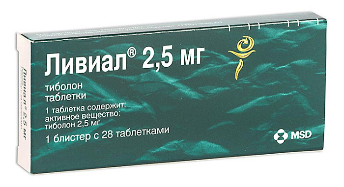 Ливиал, таблетки 2,5 мг, 28 шт. 