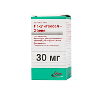 Фото Паклитаксел-Эбеве, концентрат 6 мг/мл, 5 мл