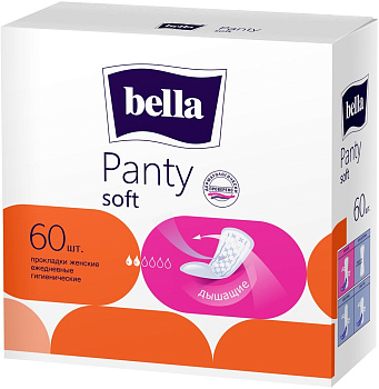 Bella Panty Soft прокладки, 60 шт.