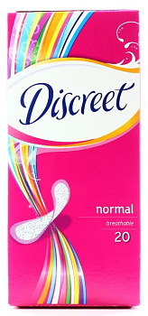 Discreet Alldays normal прокладки, 20 шт.