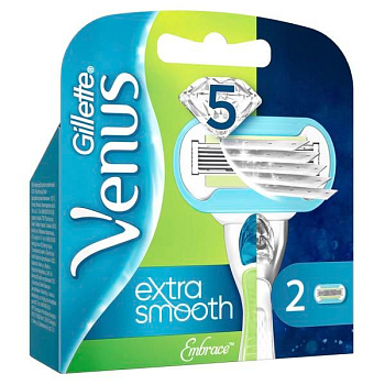 Gillette Venus Embrace, кассеты, 2 шт.