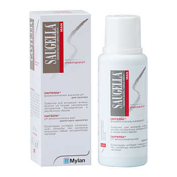 Саугелла, мыло жидкое для интимной гигиены (для мужчин), 250 мл