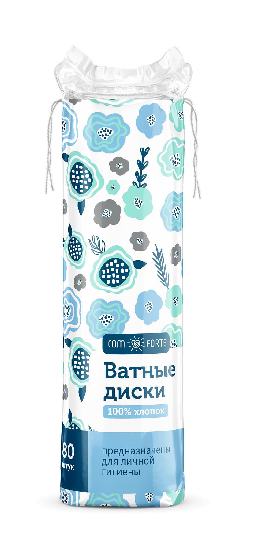Ватные диски ComForte, 80 шт.