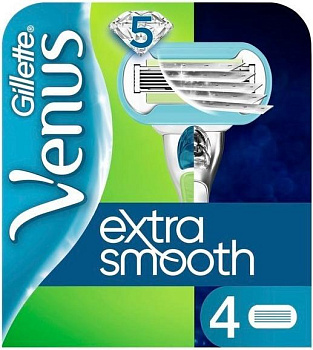 Gillette Venus Embrace, сменные кассеты для станков, 4 шт.