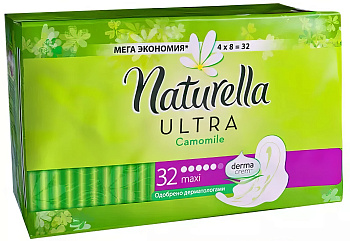 Naturella Ultra Camomile Maxi, прокладки, 32 шт.