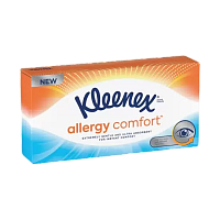 Фото Kleenex Allergy Comfort, салфетки бумажные в коробке, 56 шт. Фото Kleenex Allergy Comfort, салфетки бумажные в коробке, 56 шт.