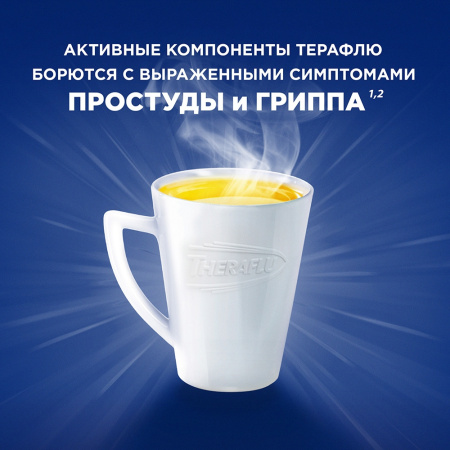 ТераФлю Макс, порошок, 8 пакетиков купить по выгодной цене в Рязани ...