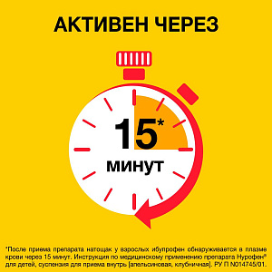 Фото Нурофен для детей