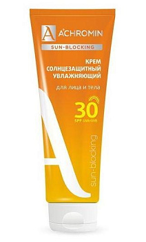 Ахромин, крем солнцезащитный для лица и тела (SPF 30), 250 мл