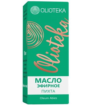 OLIOTEKA, масло пихтовое эфирное, 10 мл