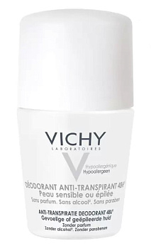 Vichy дезодорант шариковый 48 ч для очень чувствительной кожи 50 мл