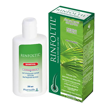 Ринфолтил шампунь, усиленная формула от выпадения волос, 200 мл