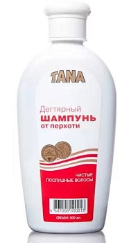 TANA, шампунь дегтярный, 300 мл