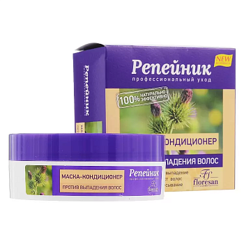 Флоресан, Репейник, маска-кондиционер против выпадения волос, 250 мл