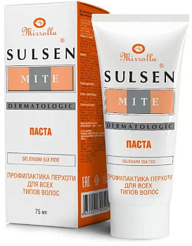 Сульсен Мите, сульсеновая паста 1%, 75 мл