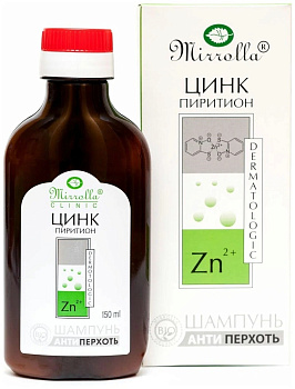 Мирролла Шампунь от перхоти с цинк пиритионом 150 мл, 1 шт.