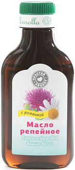 «Простой рецепт» Репейное масло с ромашкой, 100 мл