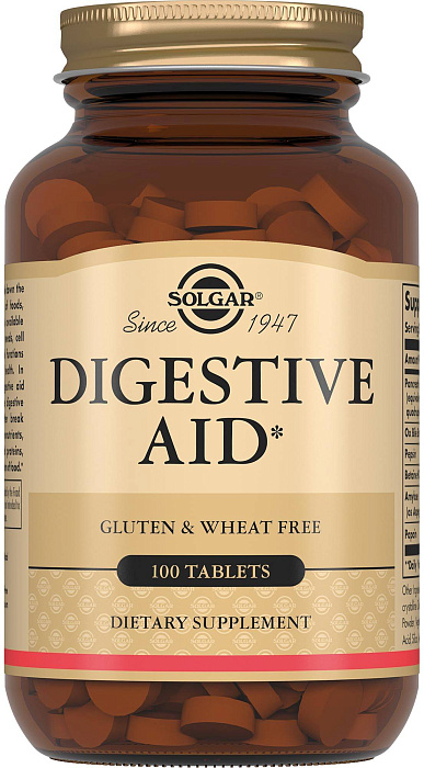 Солгар Комплекс для пищеварения, таблетки, 100 шт.