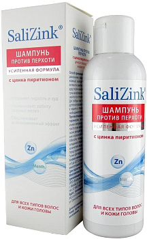 Салицинк, шампунь от перхоти (с цинка пиритионом) 150 мл, 1 шт.