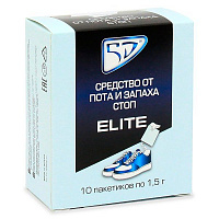 Фото 5D Elite, средство от пота и запаха стоп, 1,5 г, 10 шт.