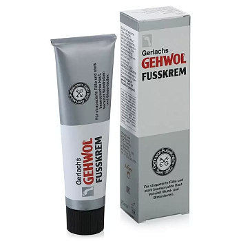 Gehwol Gerlachs Fusskrem, крем для уставших ног, туба 75 мл