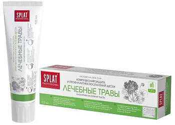 Сплат Professional, зубная паста с лечебными травами, 100 мл