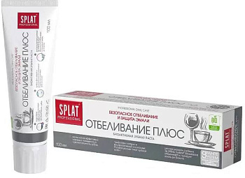 Сплат Professional Отбеливание Плюс, зубная паста, 100 мл