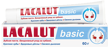 Лакалют Бейсик, зубная паста, 75 мл