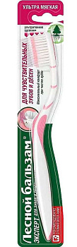 Лесной Бальзам тонус-эффект, зубная щетка