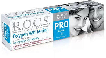Rocs PRO, зубная паста Кислородное Отбеливание, 60 г