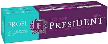 ПрезиДент Профи Эксклюзив, зубная паста, 50 мл