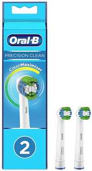 ORAL-B PrecisionClean EB20RB, насадки для электрических зубных щеток, 2 шт.