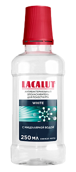 Лакалют White, ополаскиватель для полости рта, 250 мл